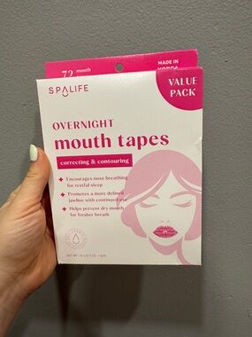NWT Spa Life Overnight Mouth Tape